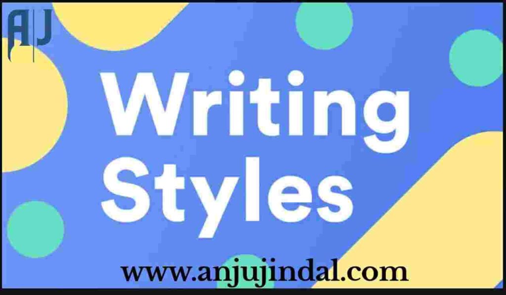 TYPES OF WRITING STYLES