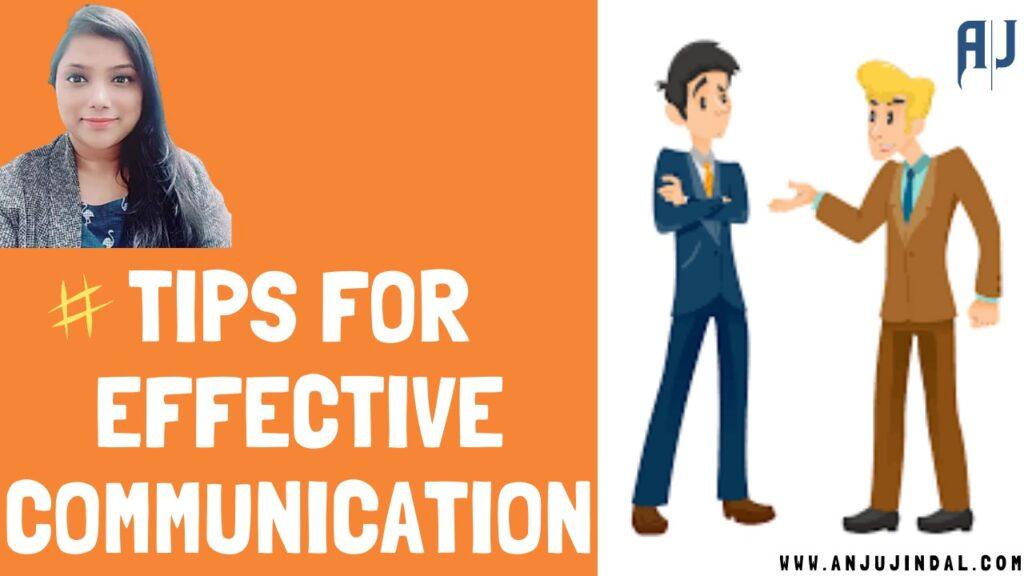 Tips for communication