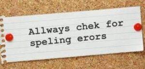 how to handle spelling mistakes