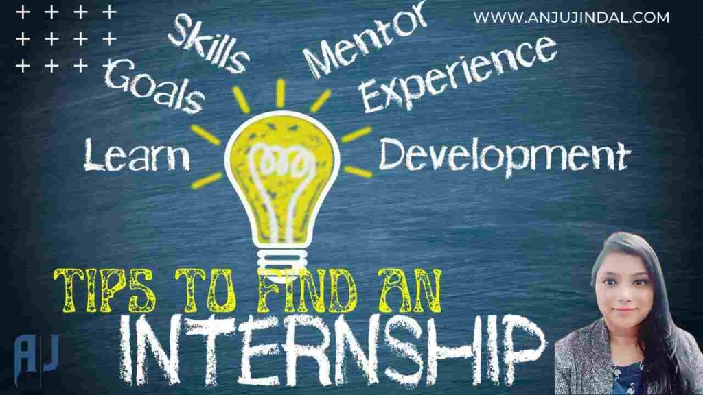 Tips to find an internship