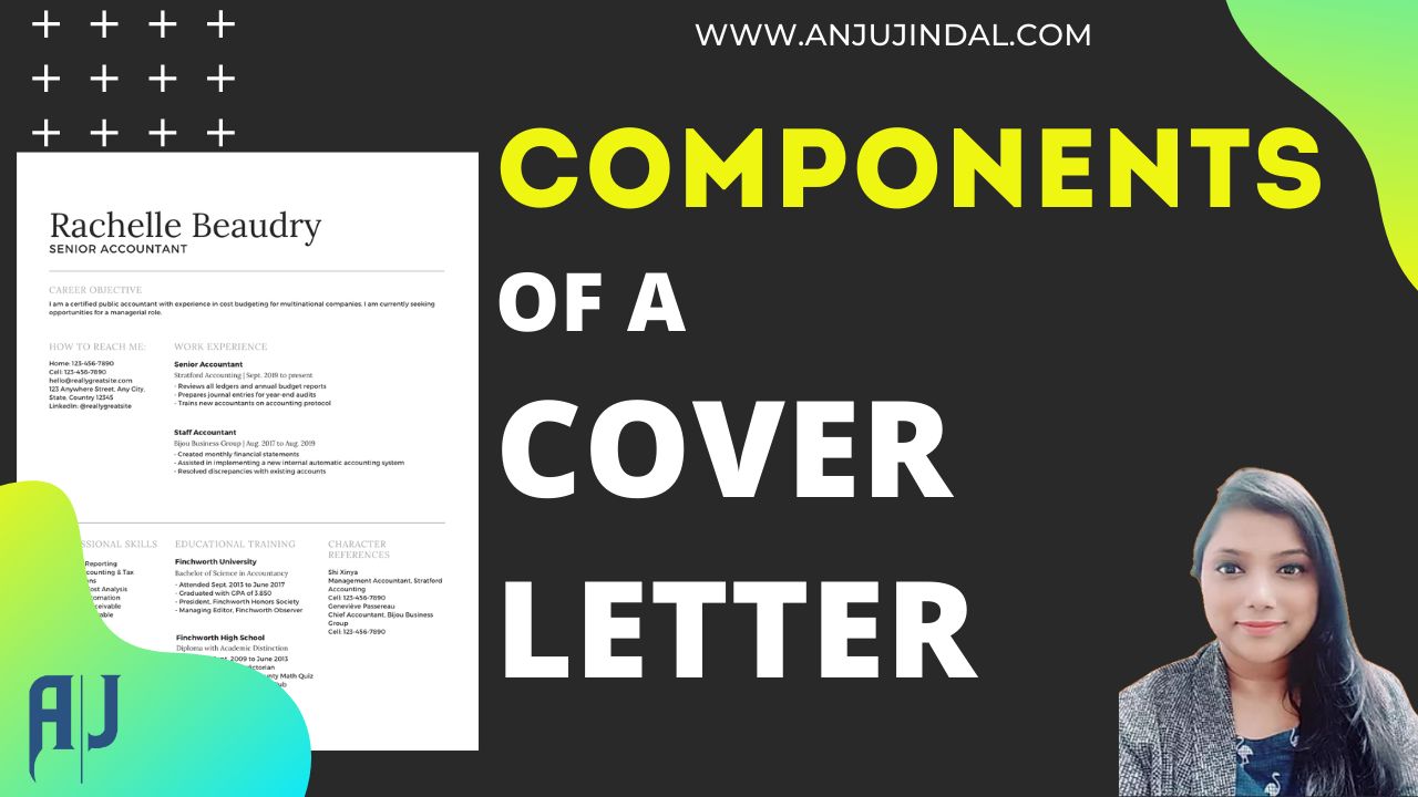 components of cover letter