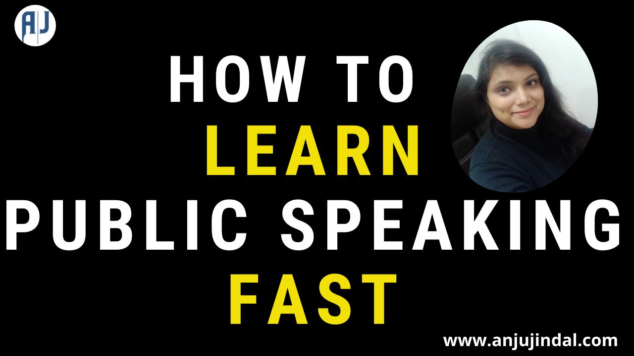 how to Learn public speaking fast