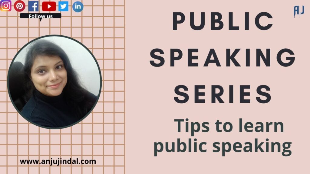 Public speaking series