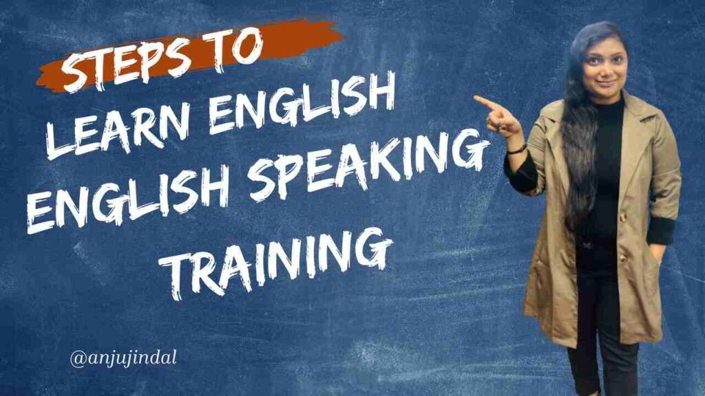 Steps to Learn English