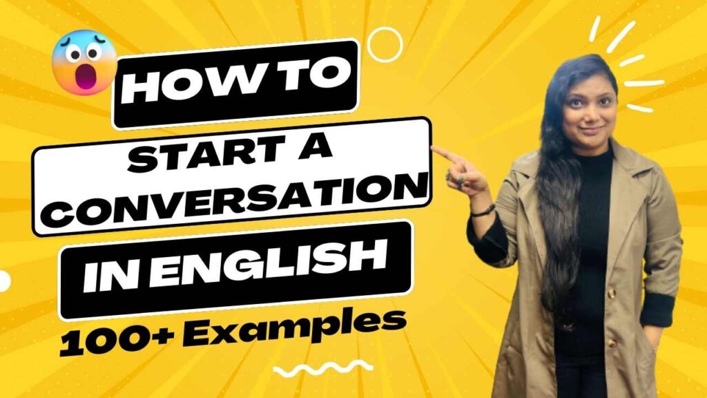 How to start a conversation in English